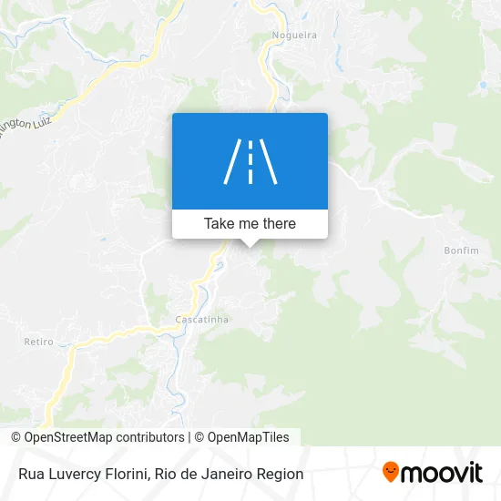 Rua Luvercy Florini map