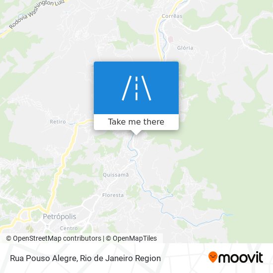 Rua Pouso Alegre map