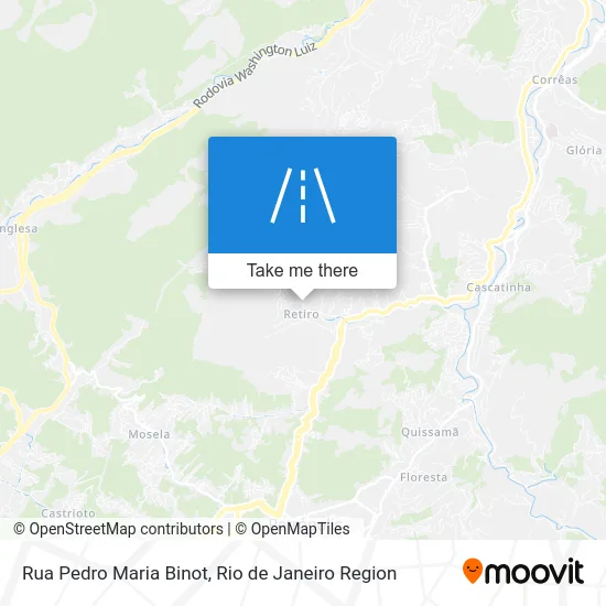 Rua Pedro Maria Binot map