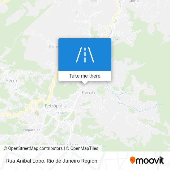 Rua Anibal Lobo map
