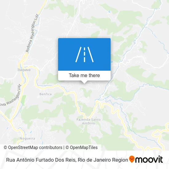 Rua Antônio Furtado Dos Reis map