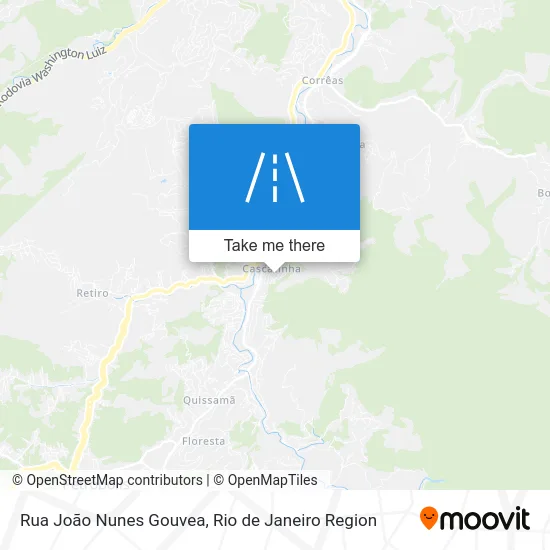 Rua João Nunes Gouvea map