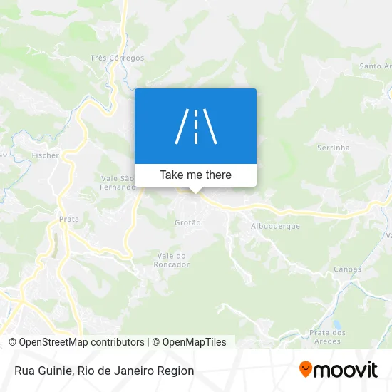 Rua Guinie map