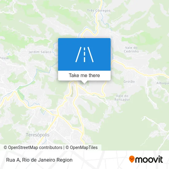 Rua A map
