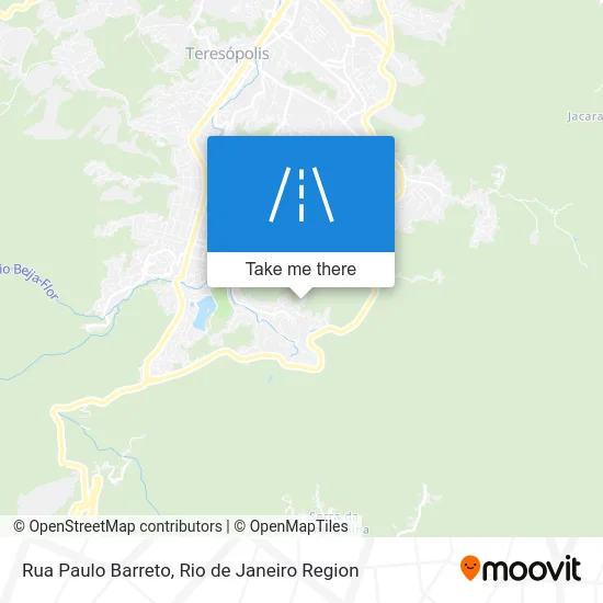 Rua Paulo Barreto map