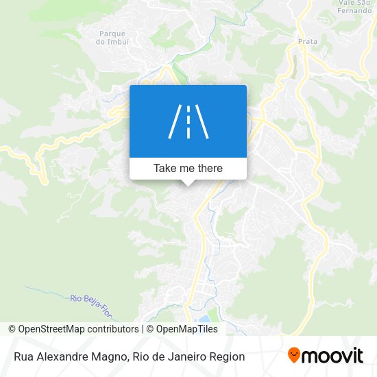 Rua Alexandre Magno map