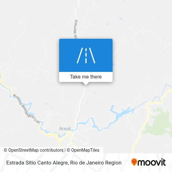 Estrada Sitio Canto Alegre map
