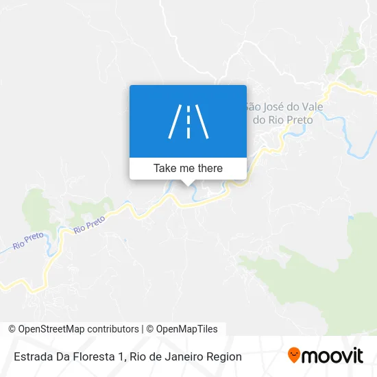 Estrada Da Floresta 1 map