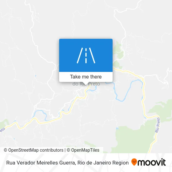 Rua Verador Meirelles Guerra map
