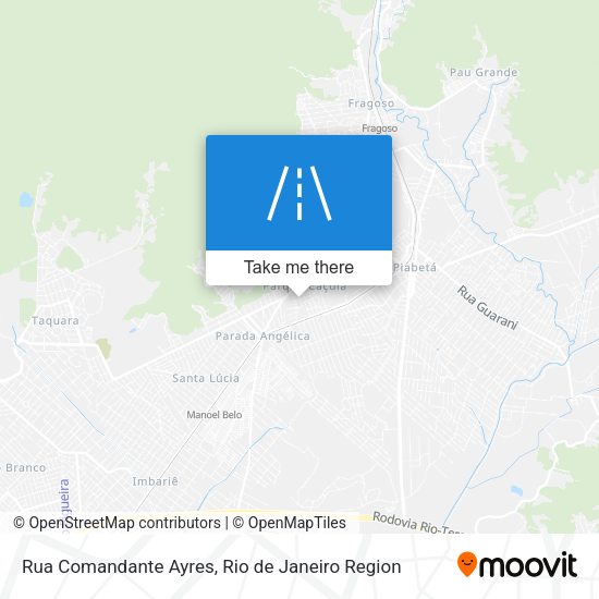 Rua Comandante Ayres map