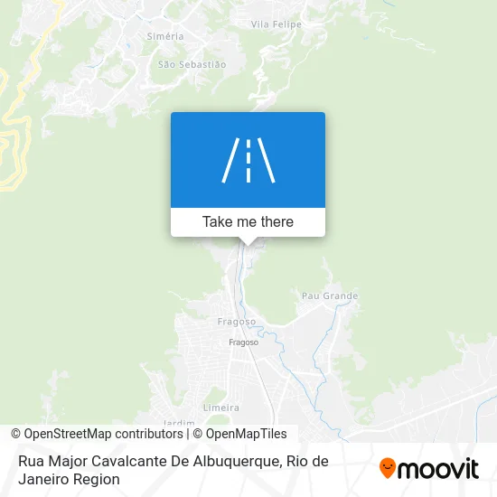 Rua Major Cavalcante De Albuquerque map