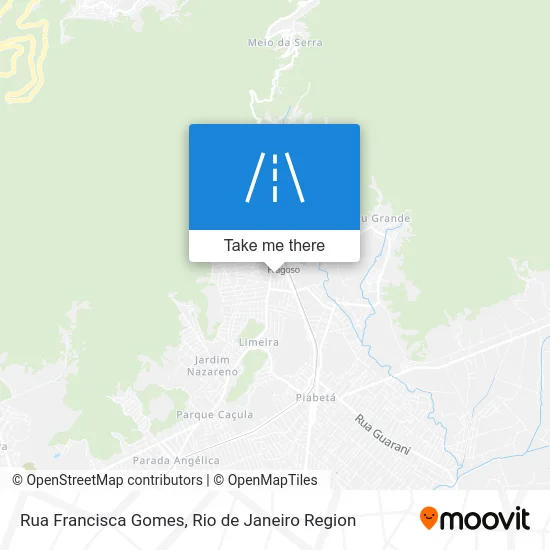 Rua Francisca Gomes map