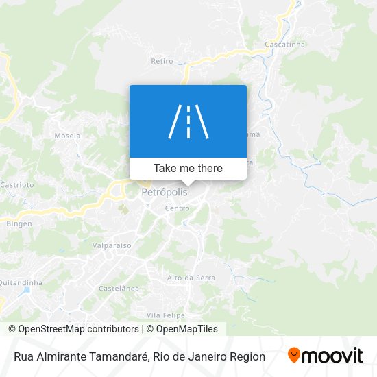 Rua Almirante Tamandaré map