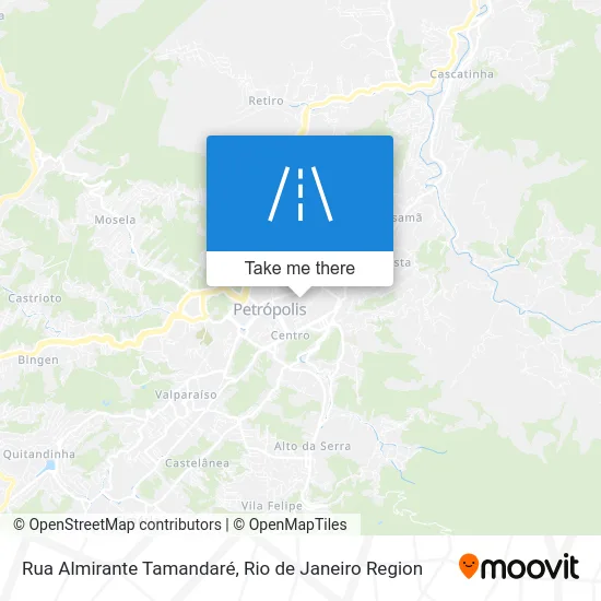 Rua Almirante Tamandaré map