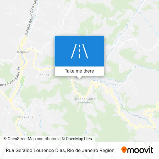 Rua Geraldo Lourenco Dias map