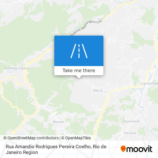 Rua Amandio Rodrigues Pereira Coelho map