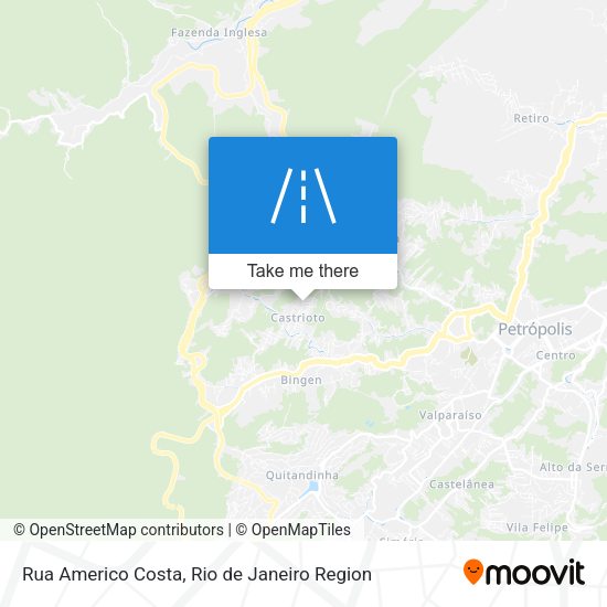 Rua Americo Costa map