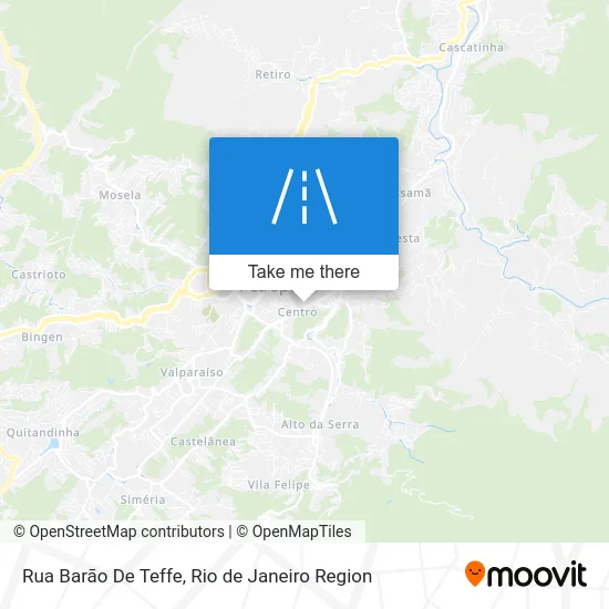 Rua Barão De Teffe map