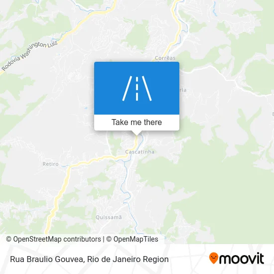 Rua Braulio Gouvea map