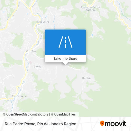 Rua Pedro Pavao map