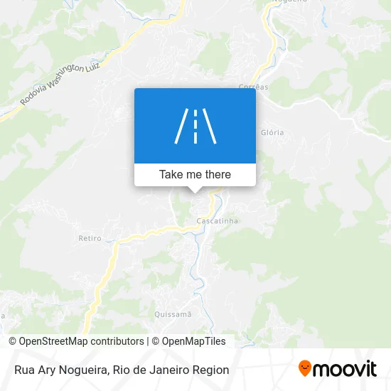 Rua Ary Nogueira map