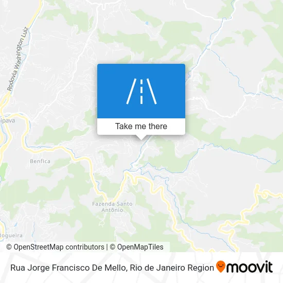 Rua Jorge Francisco De Mello map