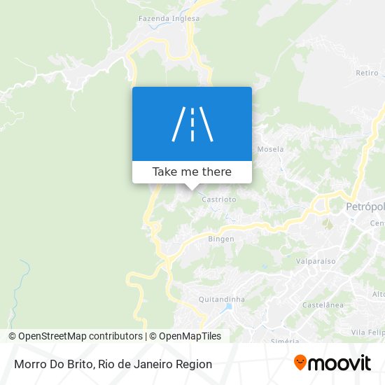 Morro Do Brito map