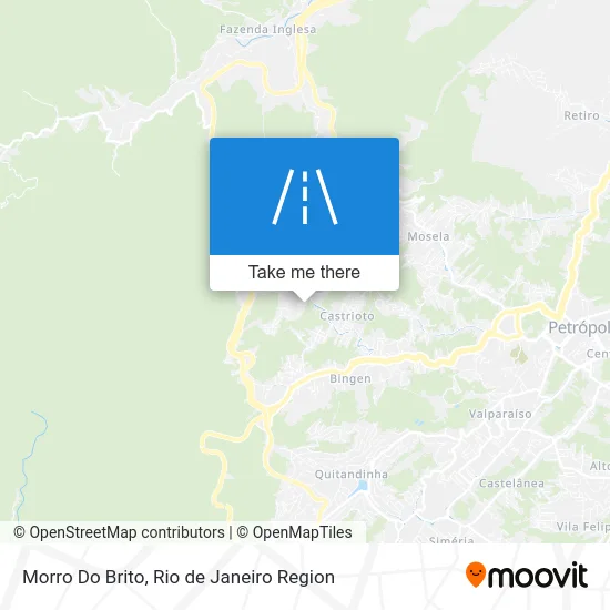 Morro Do Brito map