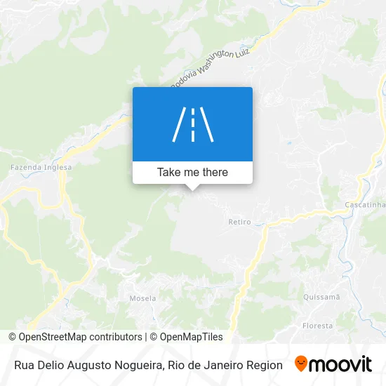 Rua Delio Augusto Nogueira map