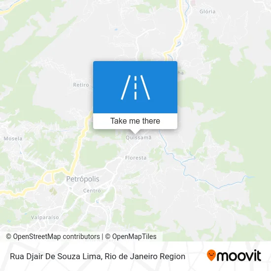 Rua Djair De Souza Lima map