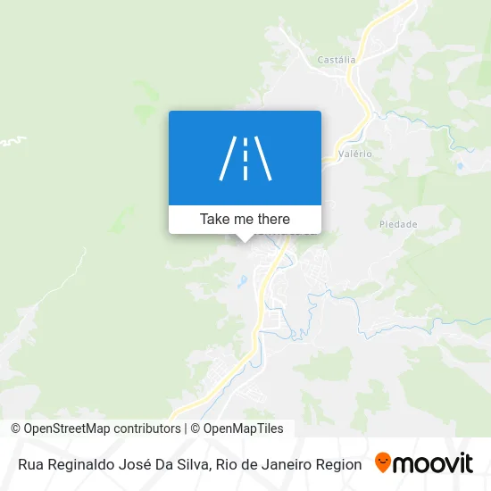 Rua Reginaldo José Da Silva map