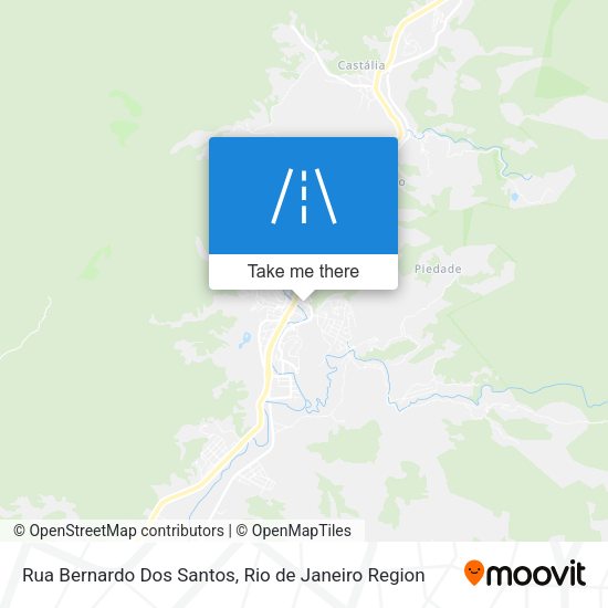 Rua Bernardo Dos Santos map