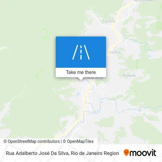 Rua Adalberto José Da Silva map