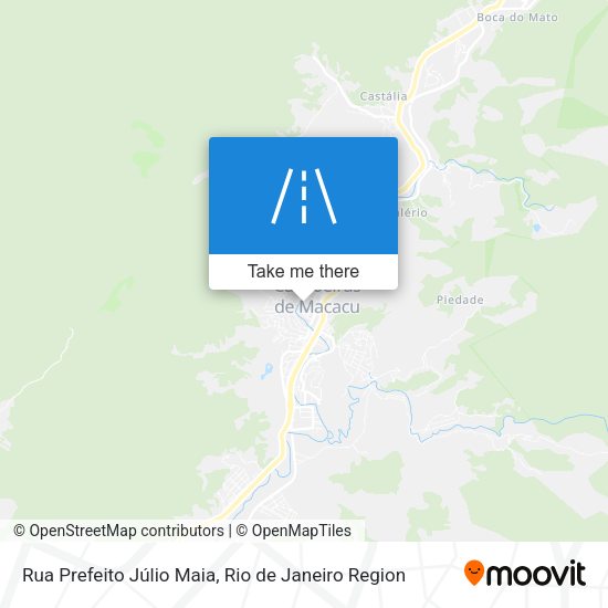 Rua Prefeito Júlio Maia map