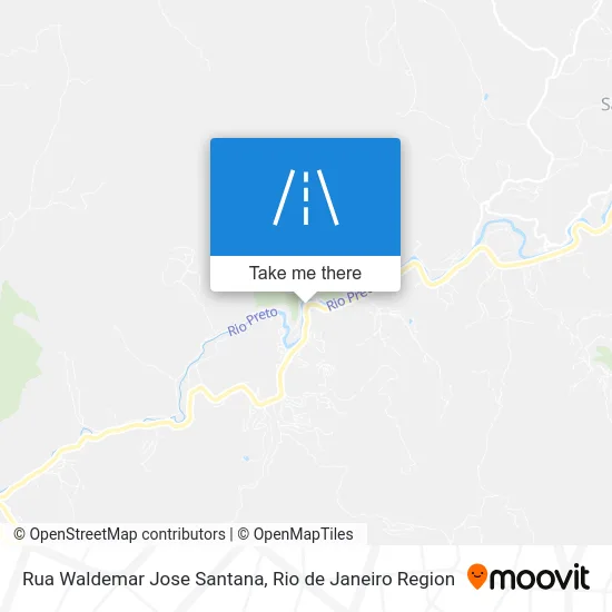Rua Waldemar Jose Santana map