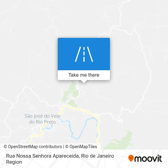 Rua Nossa Senhora Apareceida map