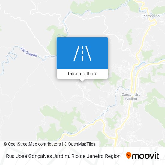 Rua José Gonçalves Jardim map