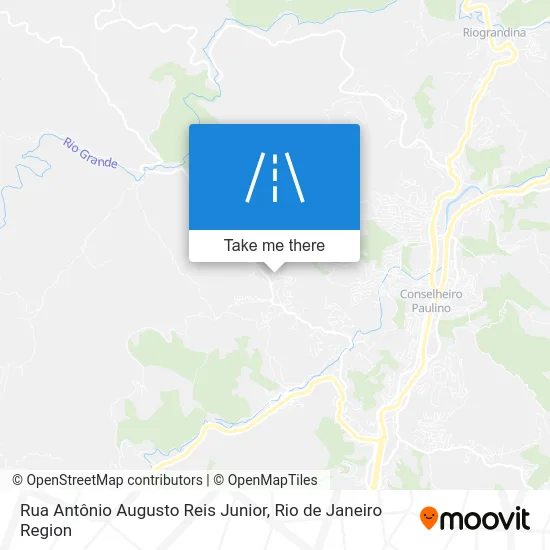 Rua Antônio Augusto Reis Junior map