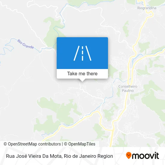 Rua José Vieira Da Mota map