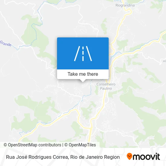Rua José Rodrigues Correa map
