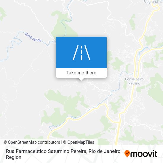 Rua Farmaceutico Saturnino Pereira map