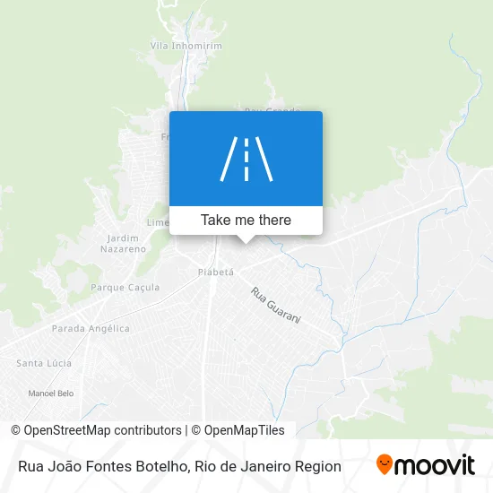 Rua João Fontes Botelho map
