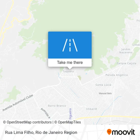 Rua Lima Filho map