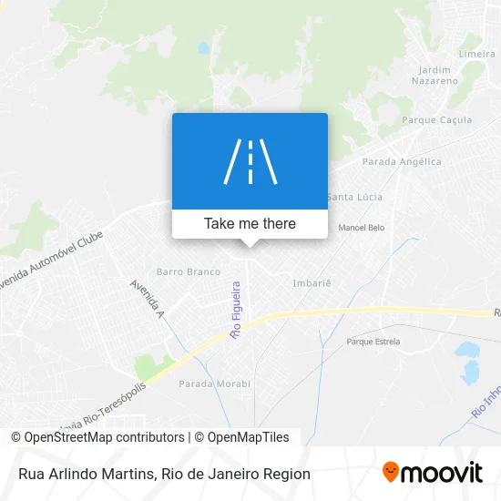 Rua Arlindo Martins map