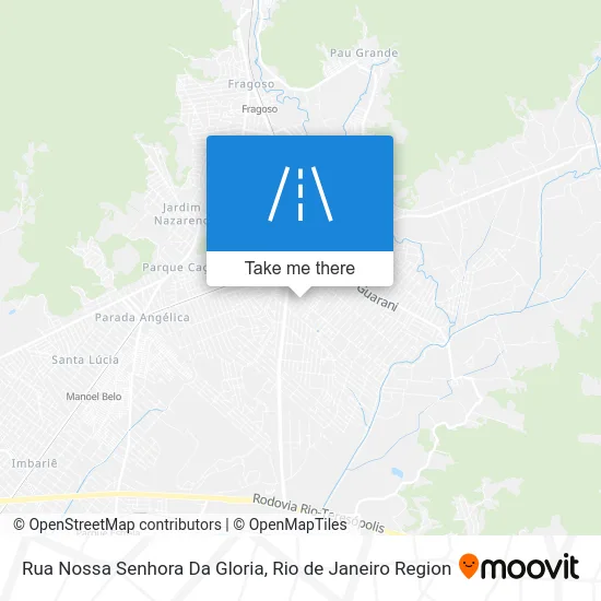 Rua Nossa Senhora Da Gloria map
