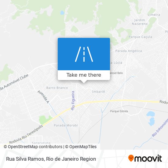 Mapa Rua Silva Ramos