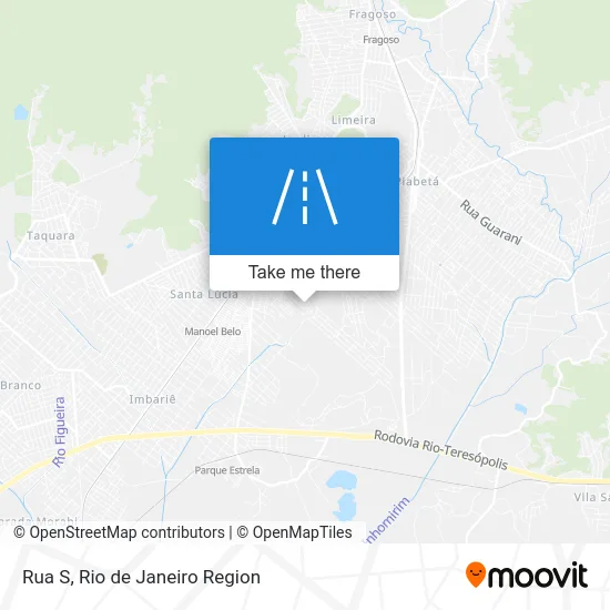 Rua S map