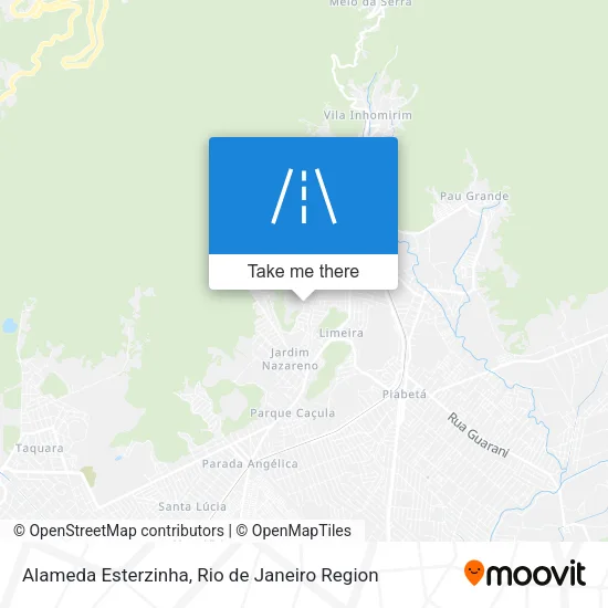 Alameda Esterzinha map