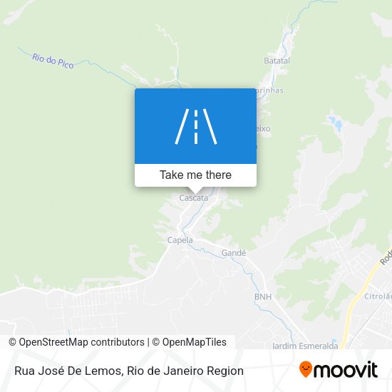 Rua José De Lemos map