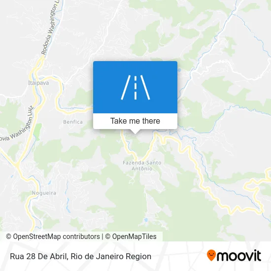 Rua 28 De Abril map